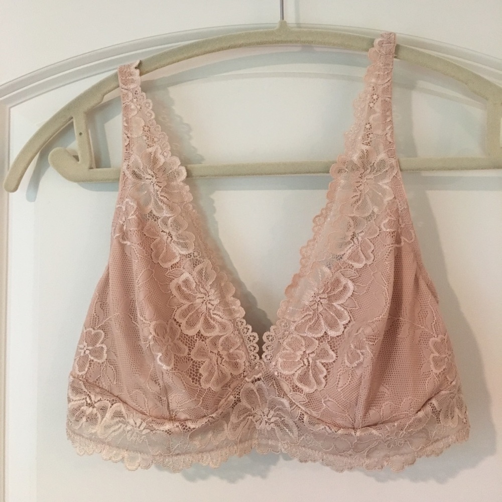 nude bralette