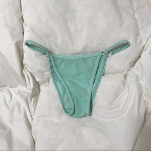 minimale animale mesh bikini bottom