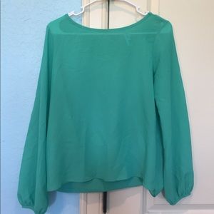 Long sleeve blouse