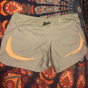 PATAGONIA gray running shorts