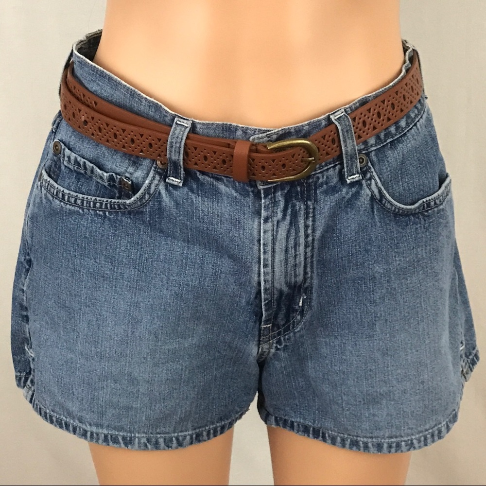 Lucky brand Dungaree shorts size 8 American Made!
