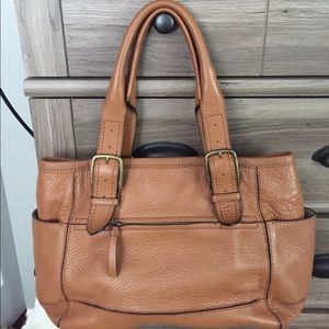 Cole Haan leather bag in light brown