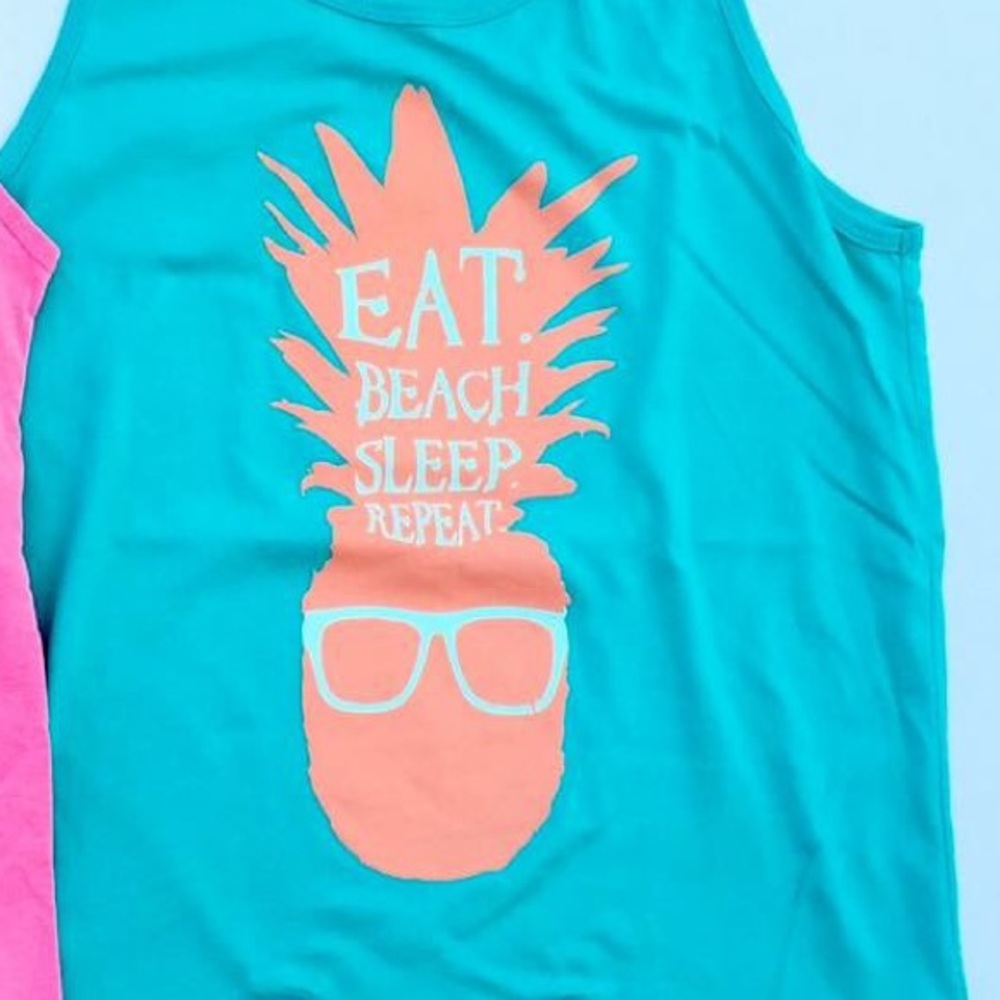 SOLD OUT! Pineapple Beach Tank - Picture 4 of 4