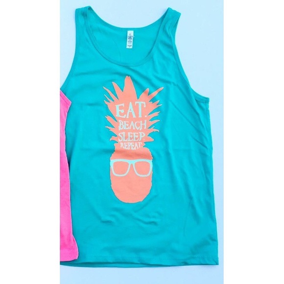 SOLD OUT! Pineapple Beach Tank - Picture 3 of 4