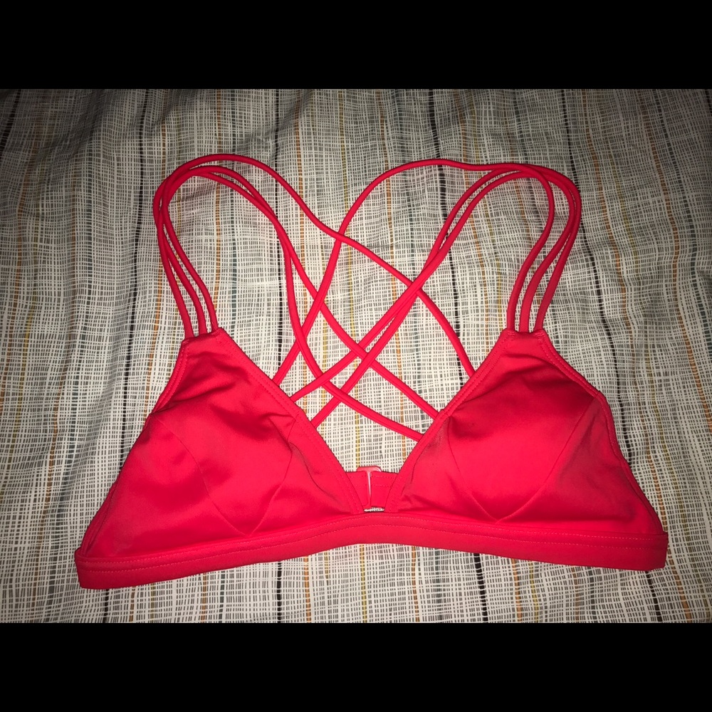 Victoria's Secret PINk Strappy Bikini Top
