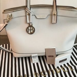Henri Bendel W 5th Ave Satchel in White