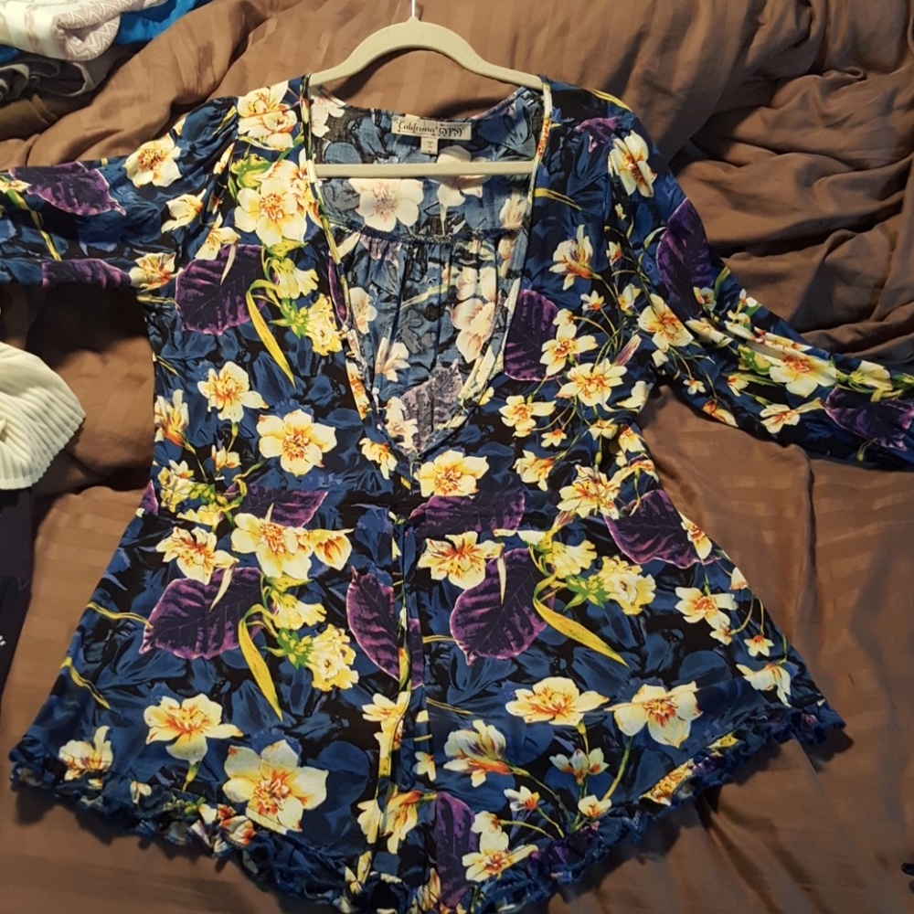 Floral romper