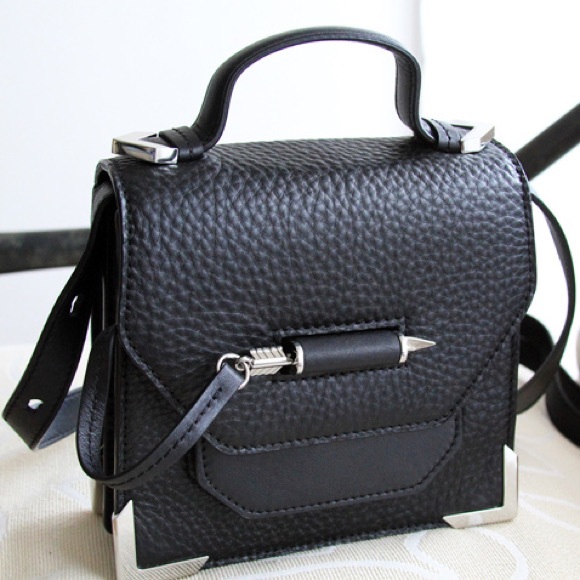 28 off Mackage Handbags MACKAGE 'Rubie' Mini Black Leather Handbag