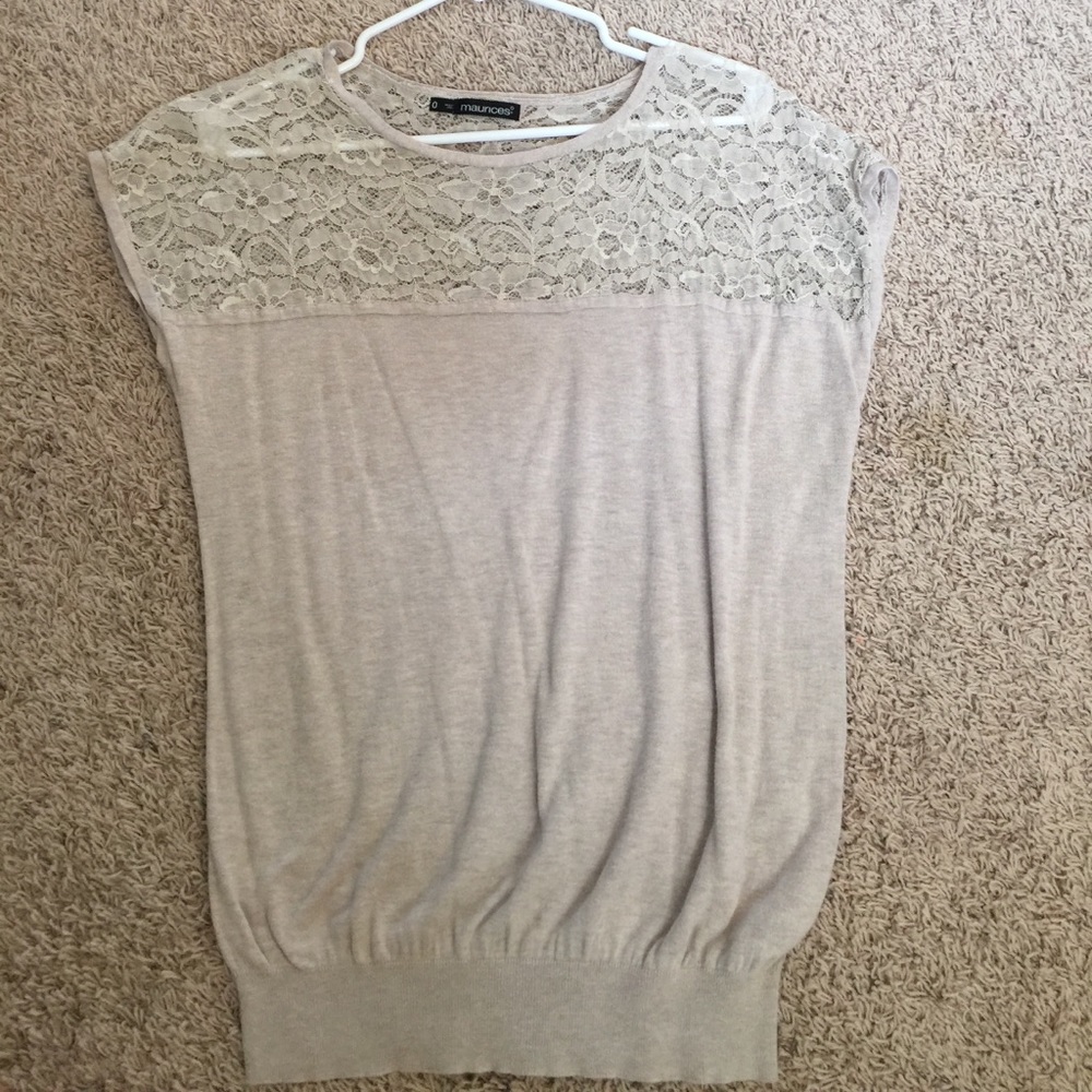 Maurice's plus size 0 top