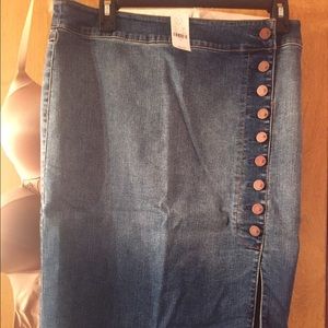 Ny&Co midi jean skirt