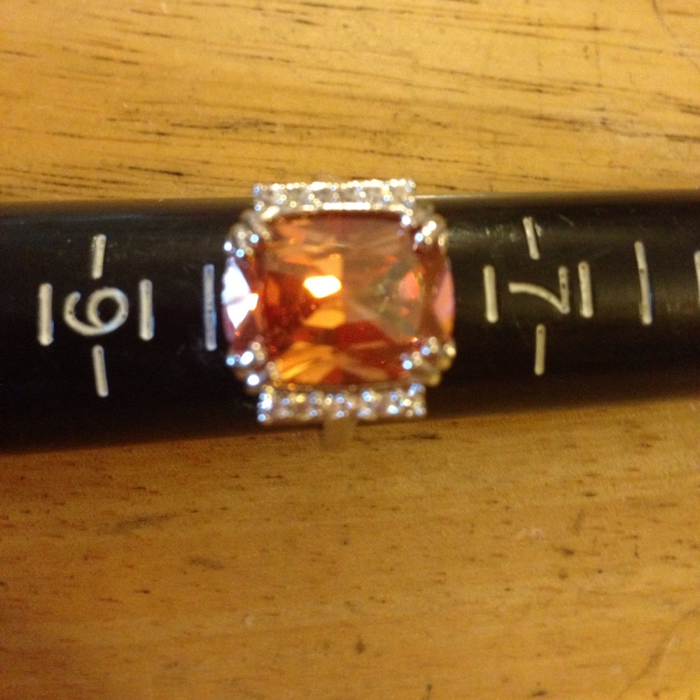 Citrine 925 ring