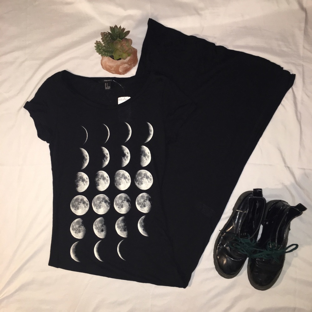 Moon Phases Maxi Dress