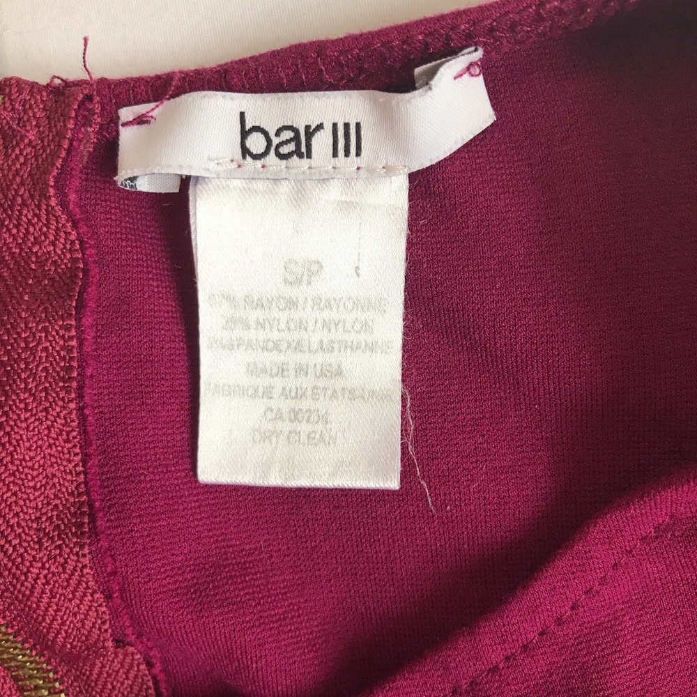 Bar III Magenta Pink Envelope Dress - Picture 3 of 3