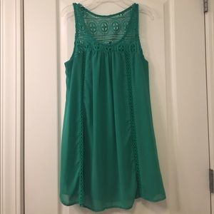 Green dress