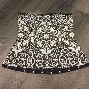 White House Black Market Strapless Bustier- Size 8