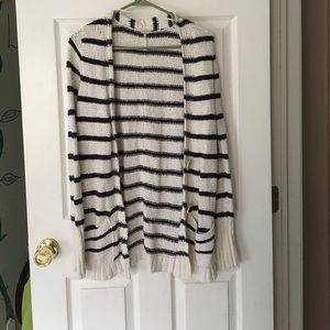 Stripes free people sweater