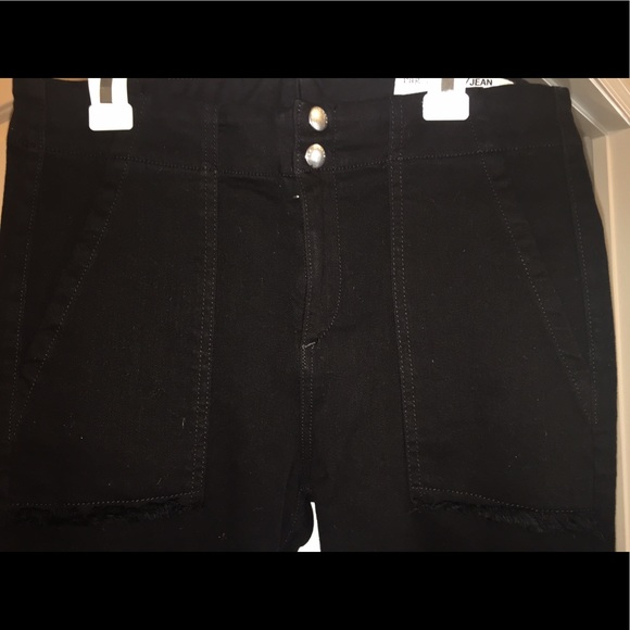 Rag & Bone Denny Skinny Jeans - Black Coal - Picture 5 of 7