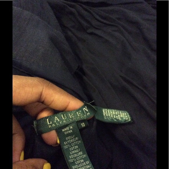 navy blue Ralph Lauren Skirt - Picture 4 of 4