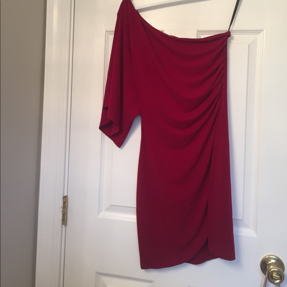 Sweet Storm off the shoulder dress