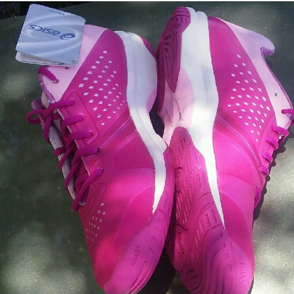 Women's Asics Gel Court Bella sz 8.5 - Picture 2 of 4