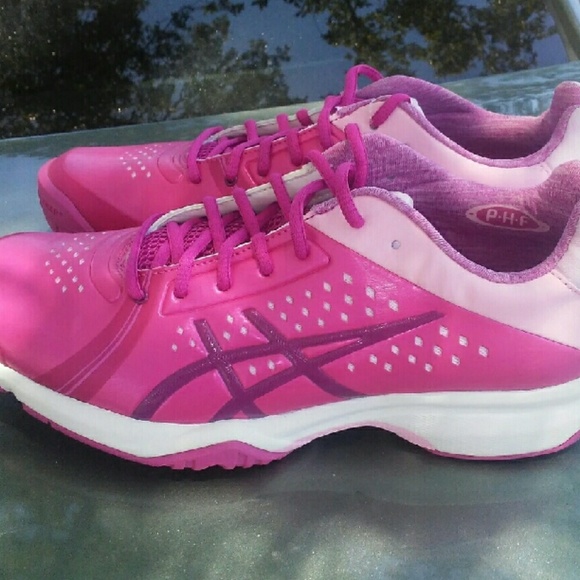 Women's Asics Gel Court Bella sz 8.5 - Picture 3 of 4