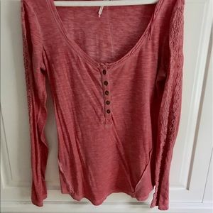 Free People Long Sleeve Shirt