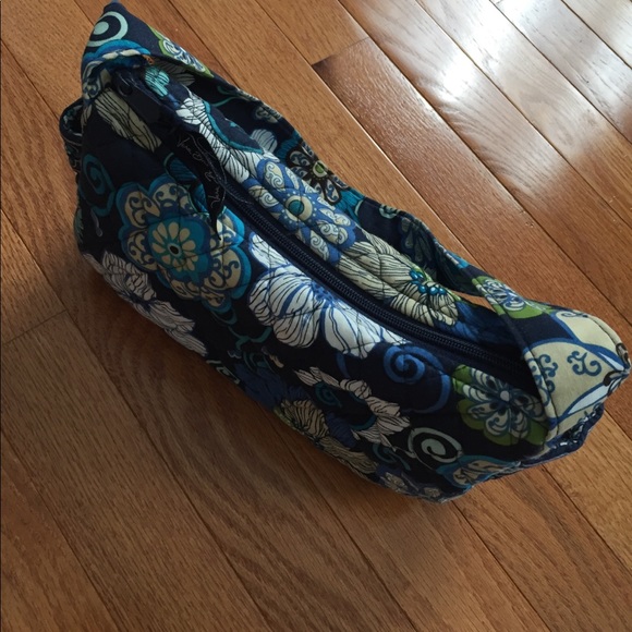 Vera Bradley Bag Mod Floral Blue Maggie Purse - Picture 4 of 4