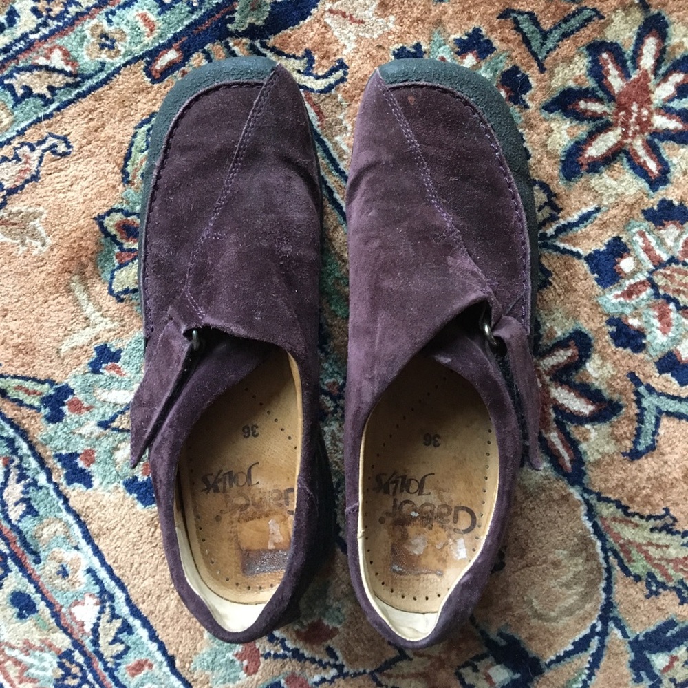 Burgundy Comfort Shoes