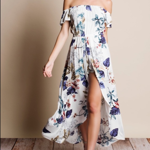Other - LAST ONE*Maxi dress w built in romper* PRICE FIRM*