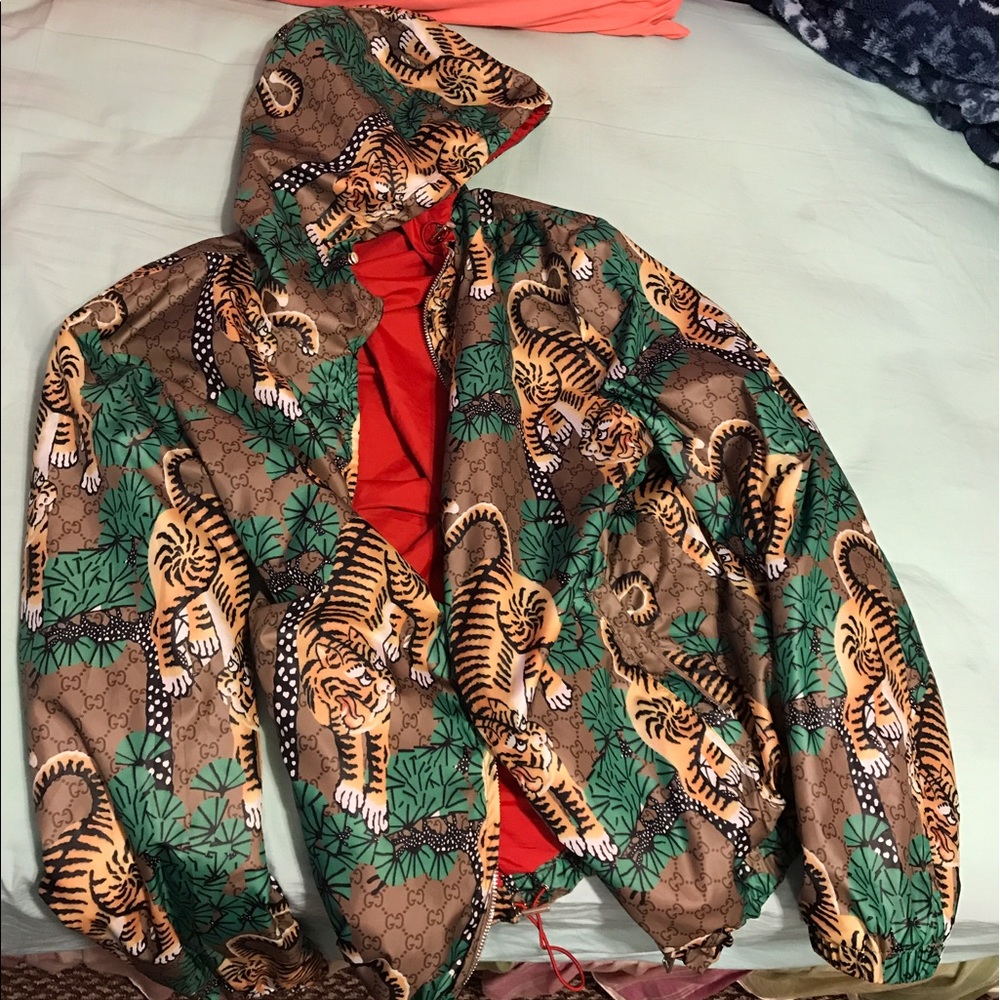 MEN* Gucci Bengal Tiger Windbreaker