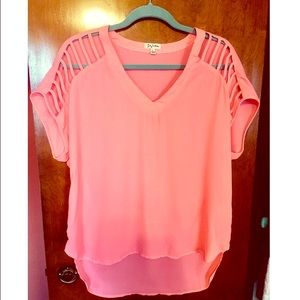 Lily White Cutout Blouse - Nordstrom