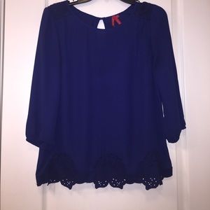 Navy top