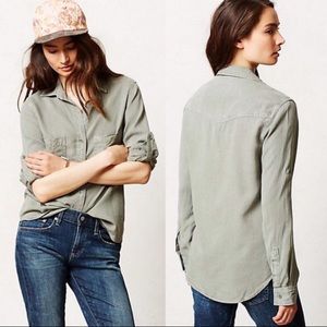 Anthropologie Cloth And Stone button down