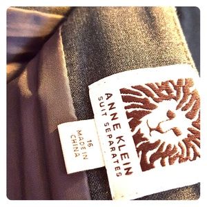 Dark grey Pencil skirt