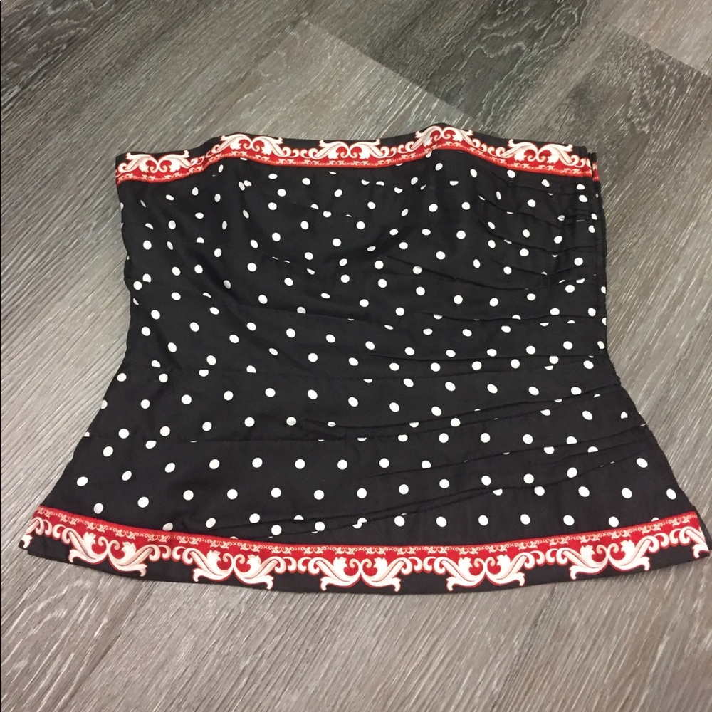 White House Black Market Strapless Bustier- Size 8