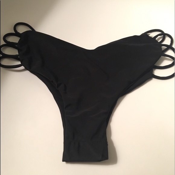 NWOT never worn Black bikini bottom size small - Picture 3 of 6