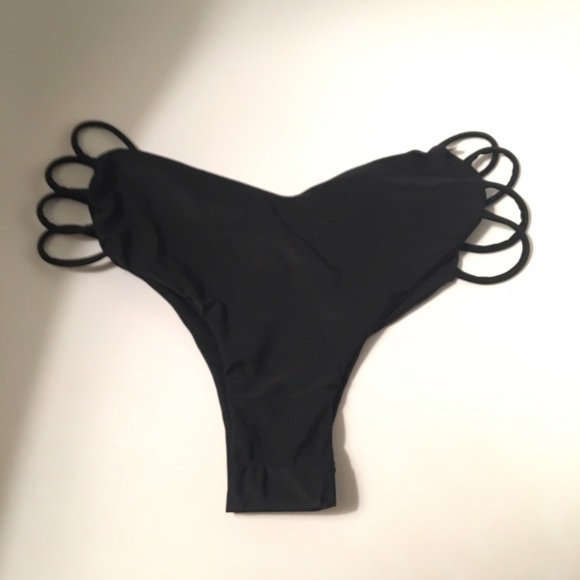 NWOT never worn Black bikini bottom size small - Picture 6 of 6