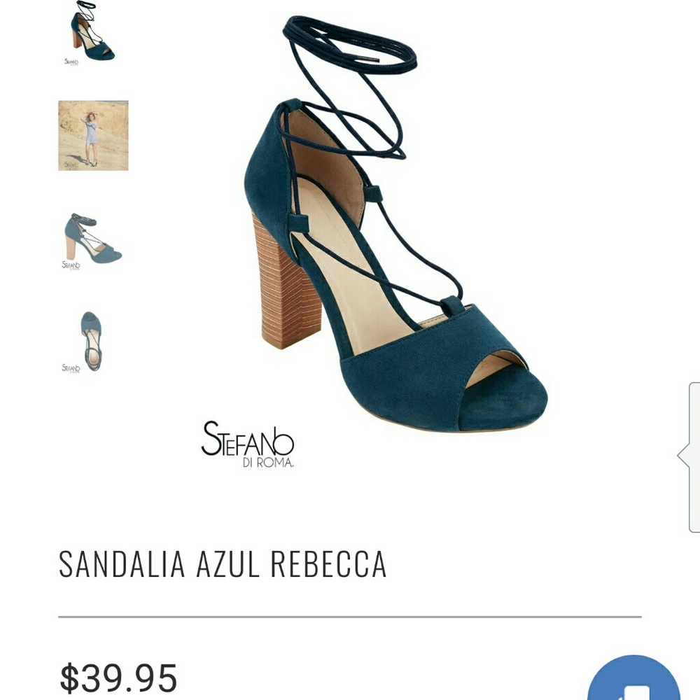 Blue sandal