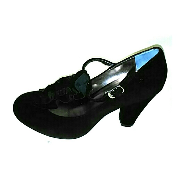 Steve Madden Shoes Steve Madden Womens Black Suede Pumps Heels