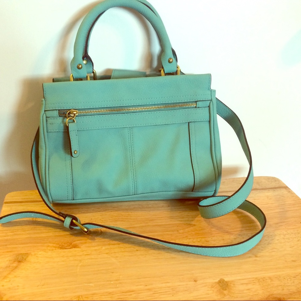 Teal purse