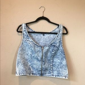 Charlotte Russe crop top. Worn once.