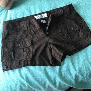 Brown Cargo style shorts. Juniors