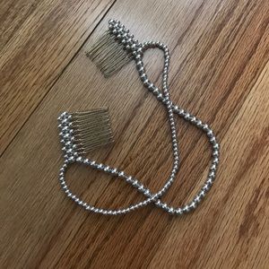 Japanese pearl hairpiece
