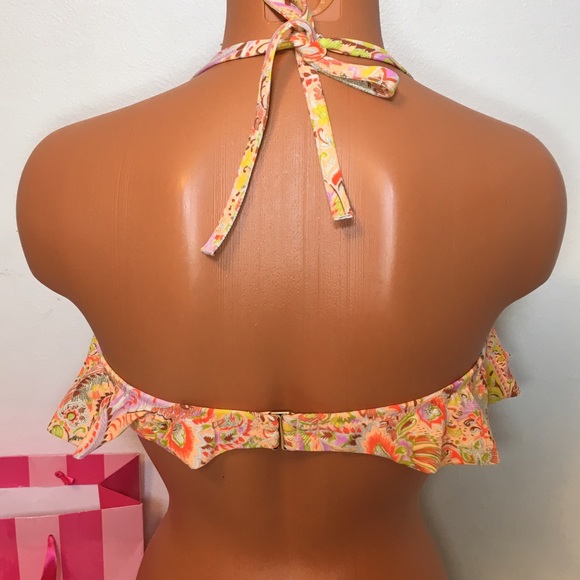 🚫SOLD🚫NEW VS FLOUNCE TOP SWIM BANDEAU - Picture 3 of 4