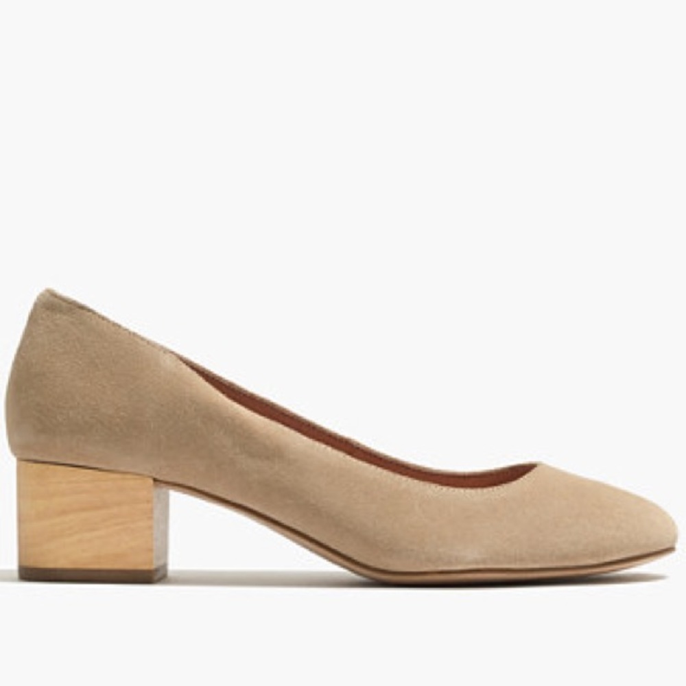 Madewell Ella Tan Neutral Pumps 7 👠