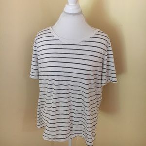 GAP tie back stripe tee