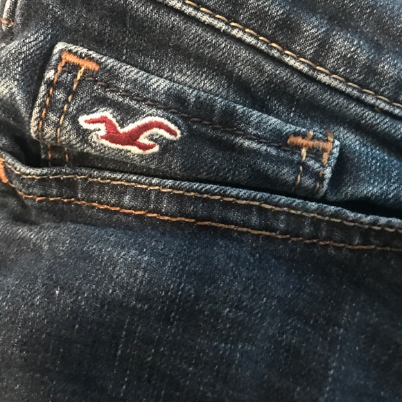 Dark Hollister jean shorts - Picture 3 of 4