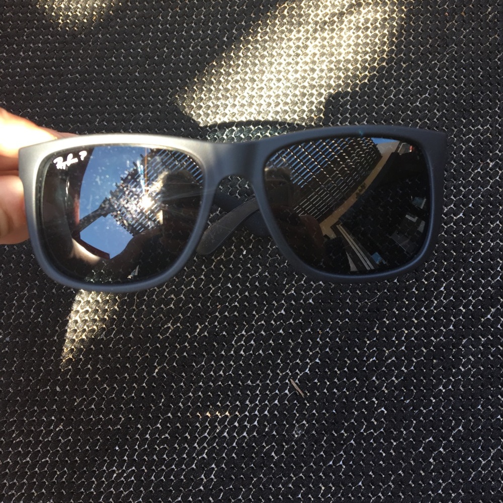 Ray Ban sunglasses polarized matte black