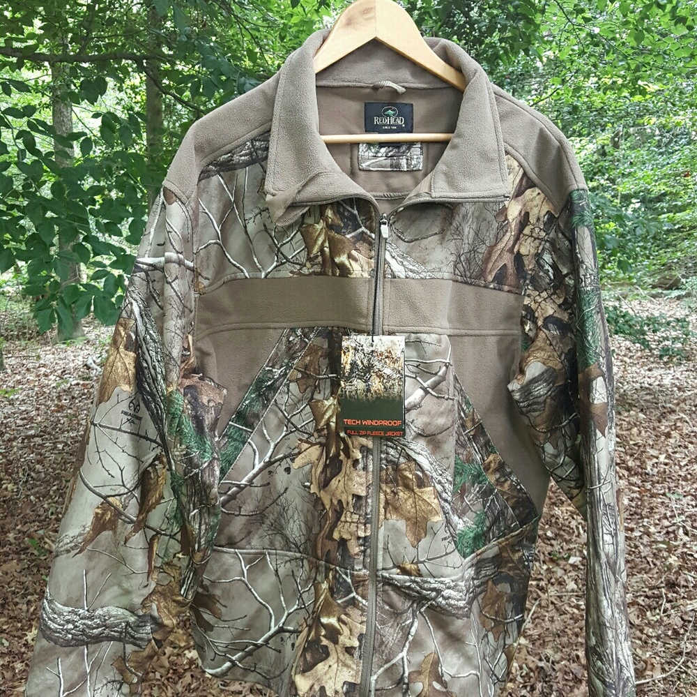 REDHEAD Windproof Realtree Fleece- NEW