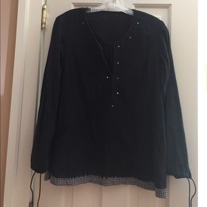 Issey Miyake Haat Long Sleeve Bohemian Top